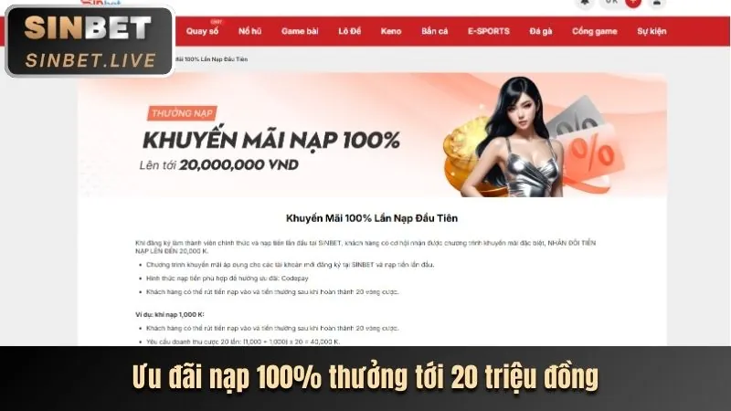 Khuyến mãi nạp tiền hàng ngày cho Nổ Hũ
